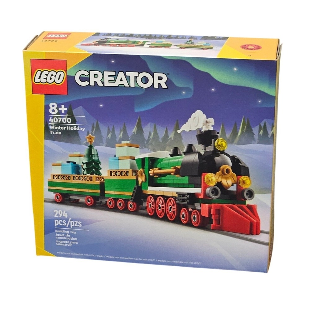 LEGO Winter Holiday Train 40700 Creator Building Black Friday Special Christmas